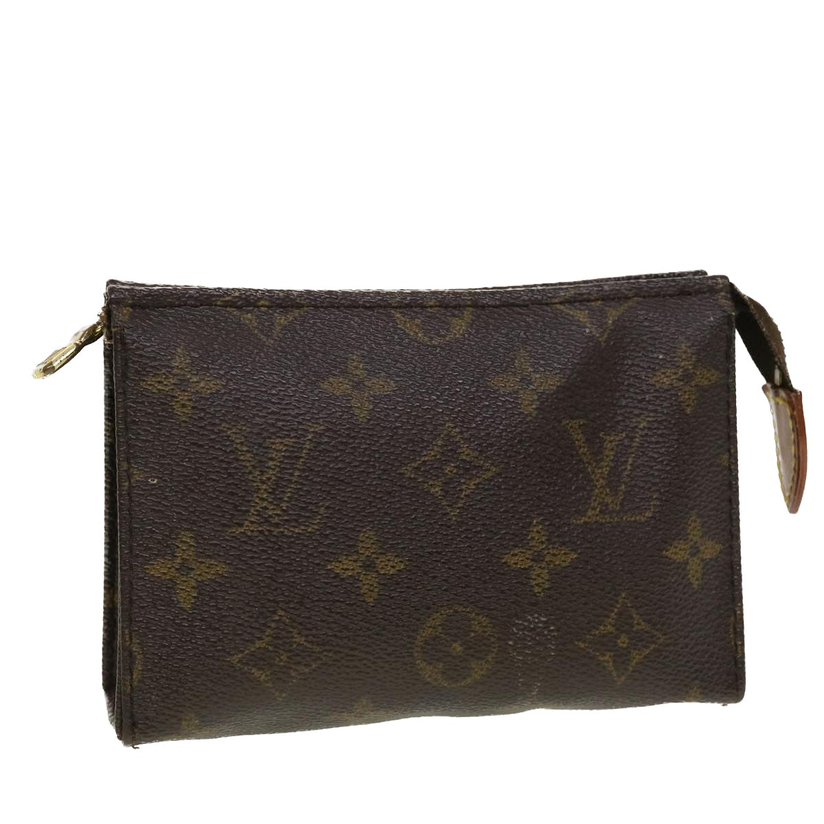 LOUIS VUITTON Monogram Poche Toilette 15 Pouch M47546 LV  45175