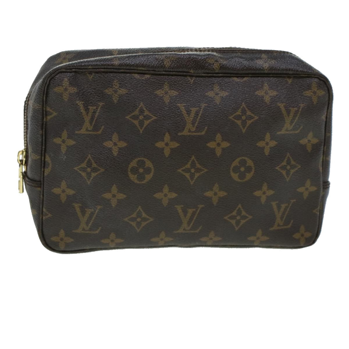 Louis Vuitton Monogram Trousse Toilette 23 Clutch Bag M47524 LV Auth 45237