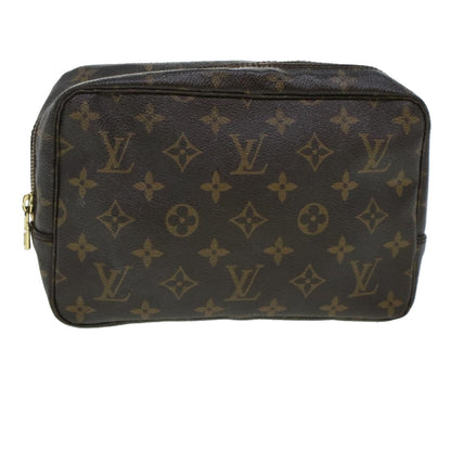 Louis Vuitton Monogram Trousse Toilette 23 Clutch Bag M47524 LV Auth 45237