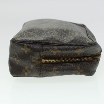 Louis Vuitton Monogram Trousse Toilette 23 Clutch Bag M47524 LV Auth 45237