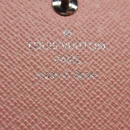 Louis Vuitton Pink Leather Portefeuille Sarah wallet accessories