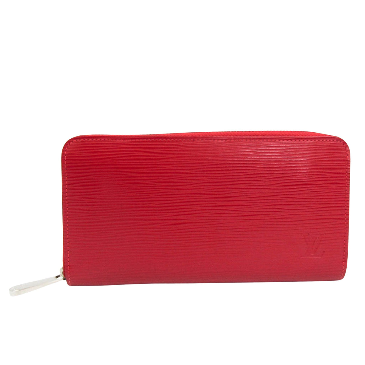 Louis Vuitton Red Leather Zippy wallet wallet accessories