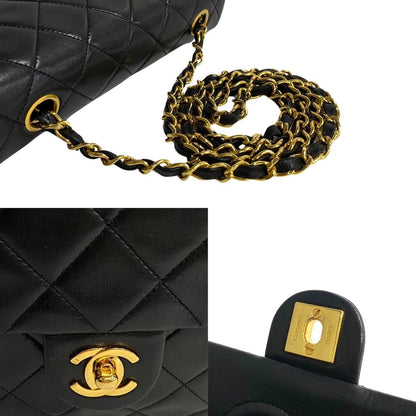 Chanel Mini Classic Single Flap Bag Leather Crossbody Bag in Good condition