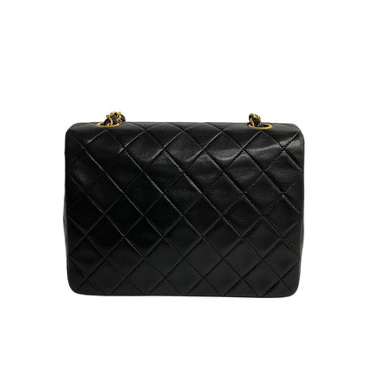 Chanel Mini Classic Single Flap Bag Leather Crossbody Bag in Good condition