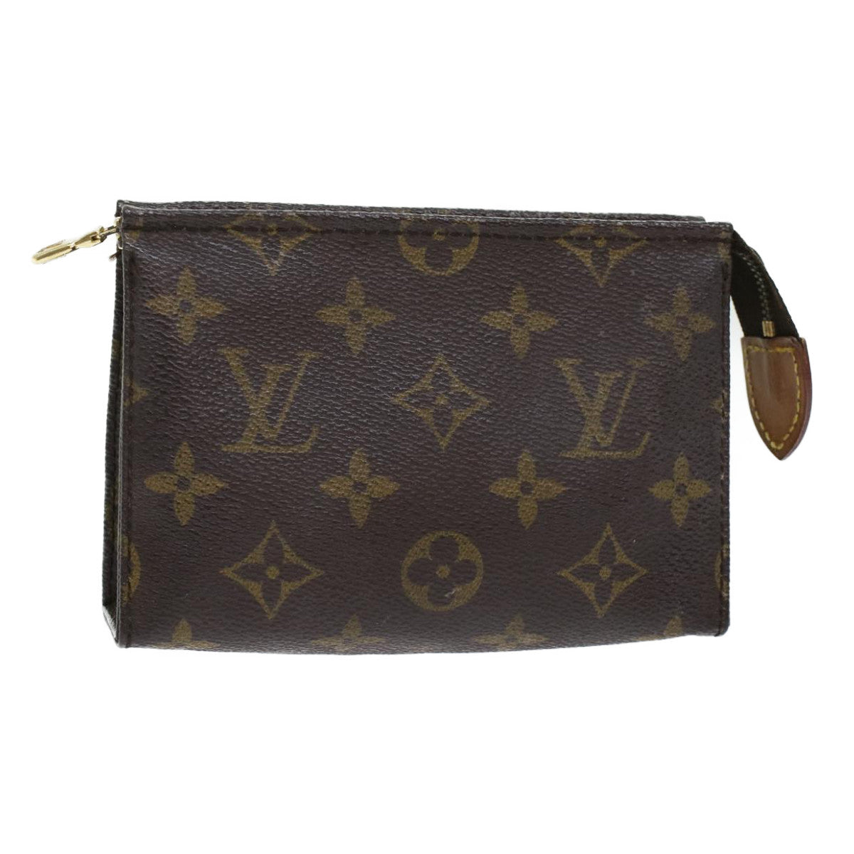 LOUIS VUITTON Monogram Poche Toilette 15 Pouch M47546 LV  45337