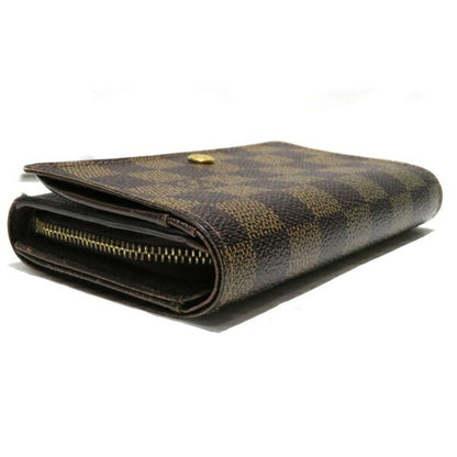 Louis Vuitton Brown Canvas Tresor wallet accessories