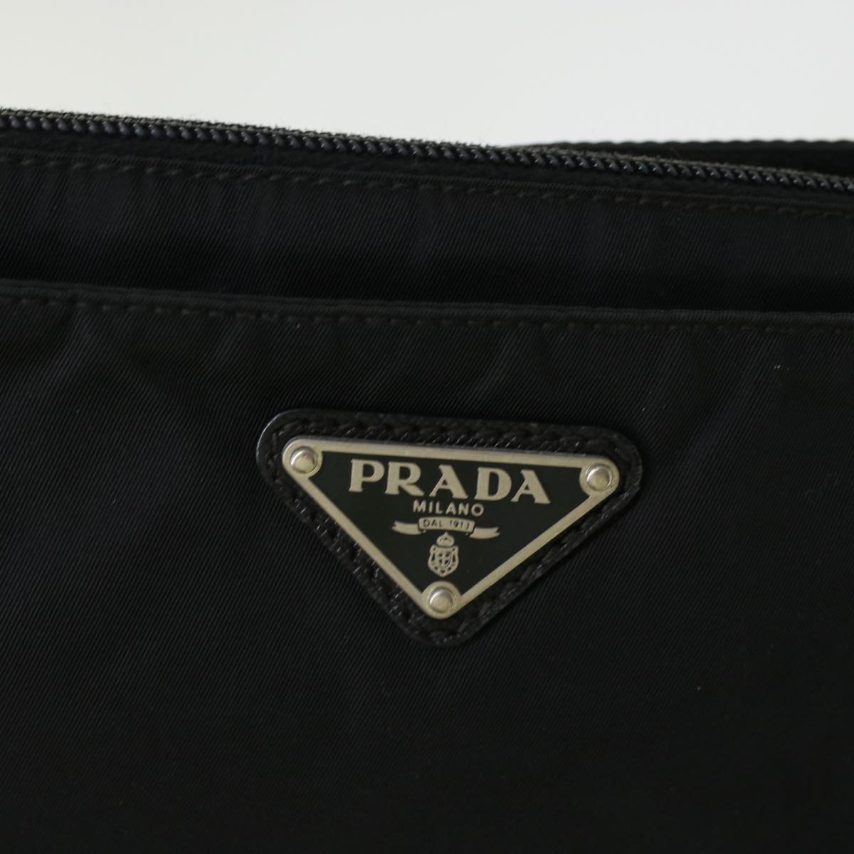 Prada Shoulder Bag Nylon Black  45839