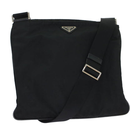 Prada Shoulder Bag Nylon Black  45839