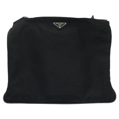 Prada Shoulder Bag Nylon Black  45839