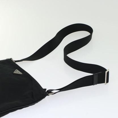 Prada Shoulder Bag Nylon Black  45839