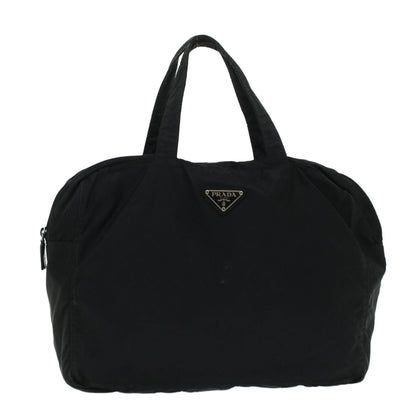 Prada Hand Bag Nylon Black  45854