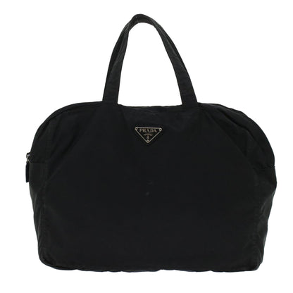 Prada Hand Bag Nylon Black  45854