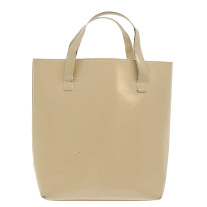 GUCCI Hand Bag Patent leather Beige  45916