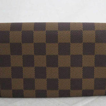 Louis Vuitton Brown Canvas Portefeuille Sarah wallet accessories