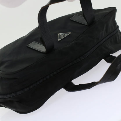 Prada Hand Bag Nylon Black  45963