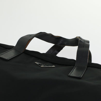 Prada Hand Bag Nylon Black  45963