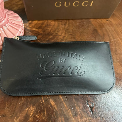 The Junco Wristlet - Orvis bags Gucci Leather in Black