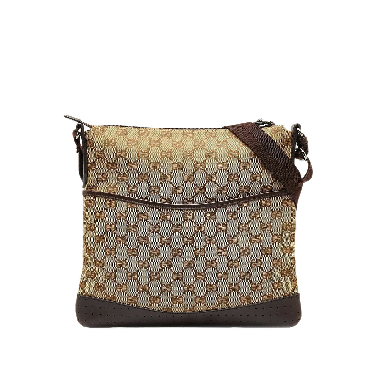 GUCCI GG Canvas Crossbody Crossbody Bag