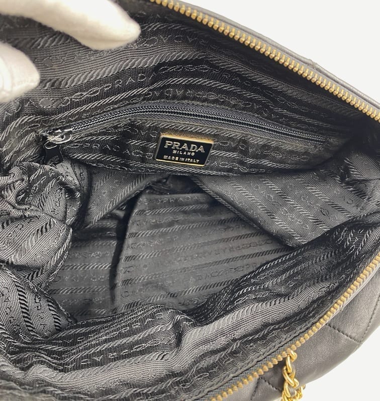 Vintage Prada Leather Tote