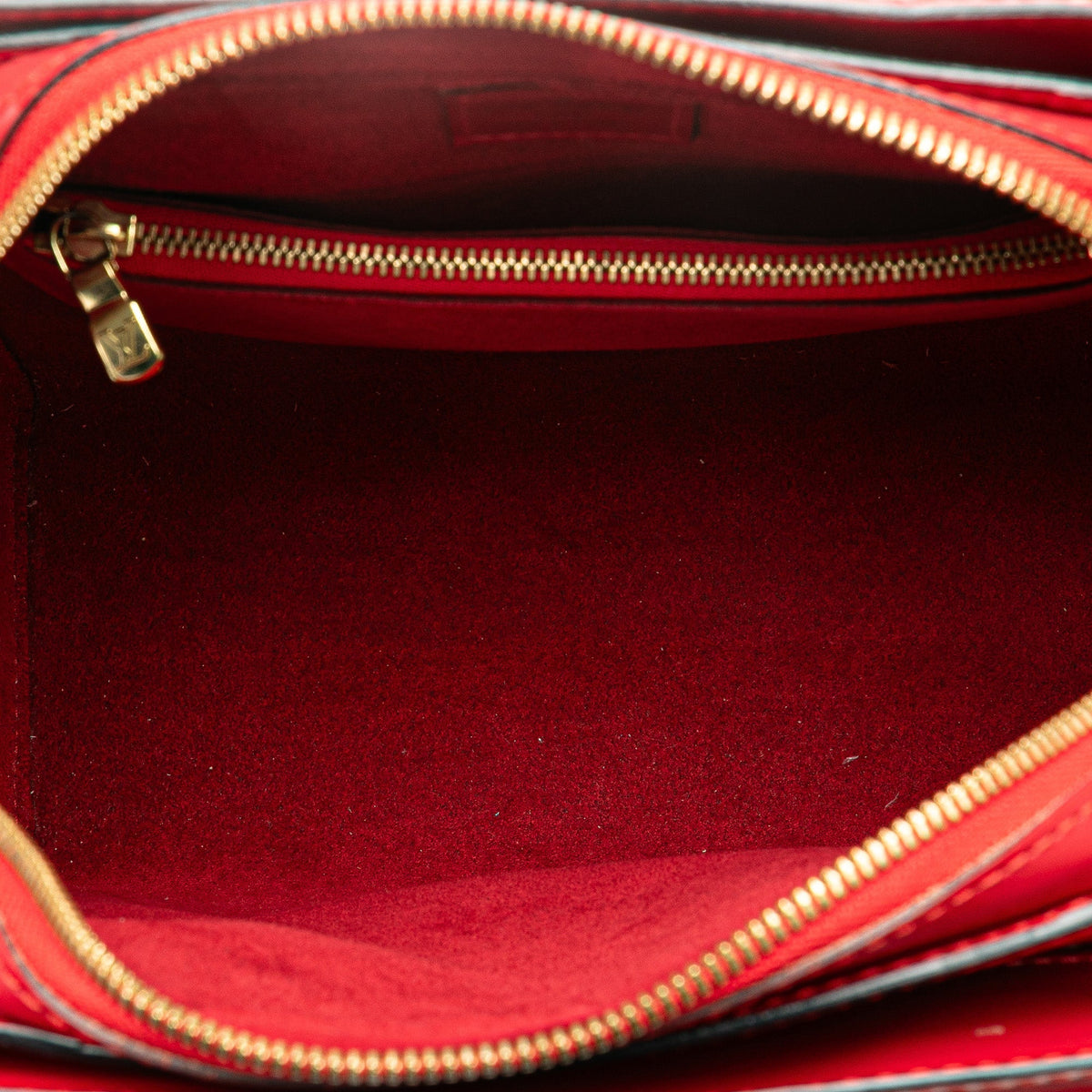 Red Louis Vuitton Epi Pont Neuf Handbag
