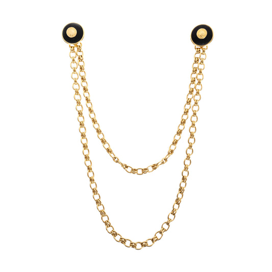 Chanel Chanel Vintage Brooch with Chain
