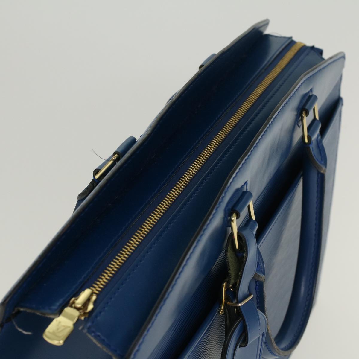 LOUIS VUITTON Epi Riviera Hand Bag Blue M48185 LV  46040