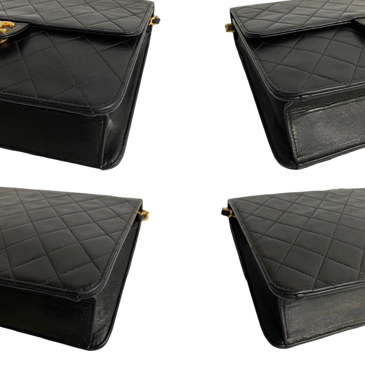 Chanel CC Matelasse Flap Bag  Leather Crossbody Bag in Good condition
