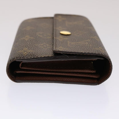 LOUIS VUITTON Monogram Portefeuille Alexandra Trifold Wallet M60047 Auth 46120