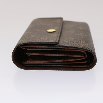 LOUIS VUITTON Monogram Portefeuille Alexandra Trifold Wallet M60047 Auth 46120