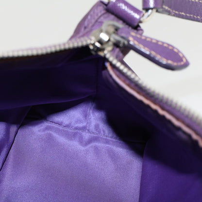 Prada Accessory Pouch Nylon Purple  46139