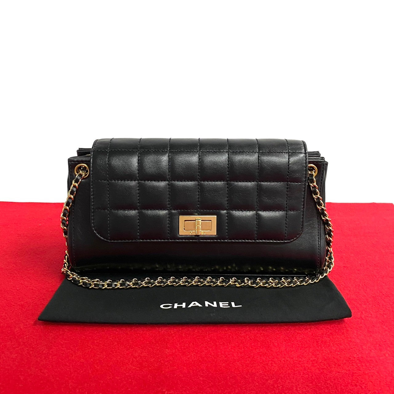 Chocolate Bar Mademoiselle Accordion Bag - '10s