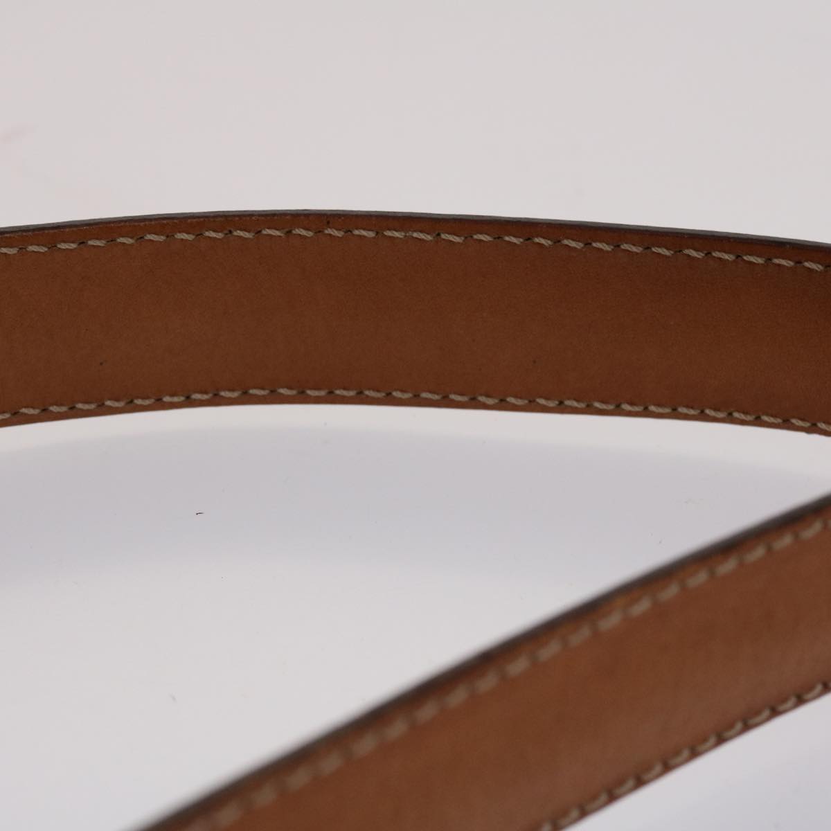 Celine Macadam Canvas Hand Bag PVC Leather Brown  46307