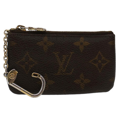 Louis Vuitton Monogram Pochette Cles Coin Purse M62650 LV Auth 46327