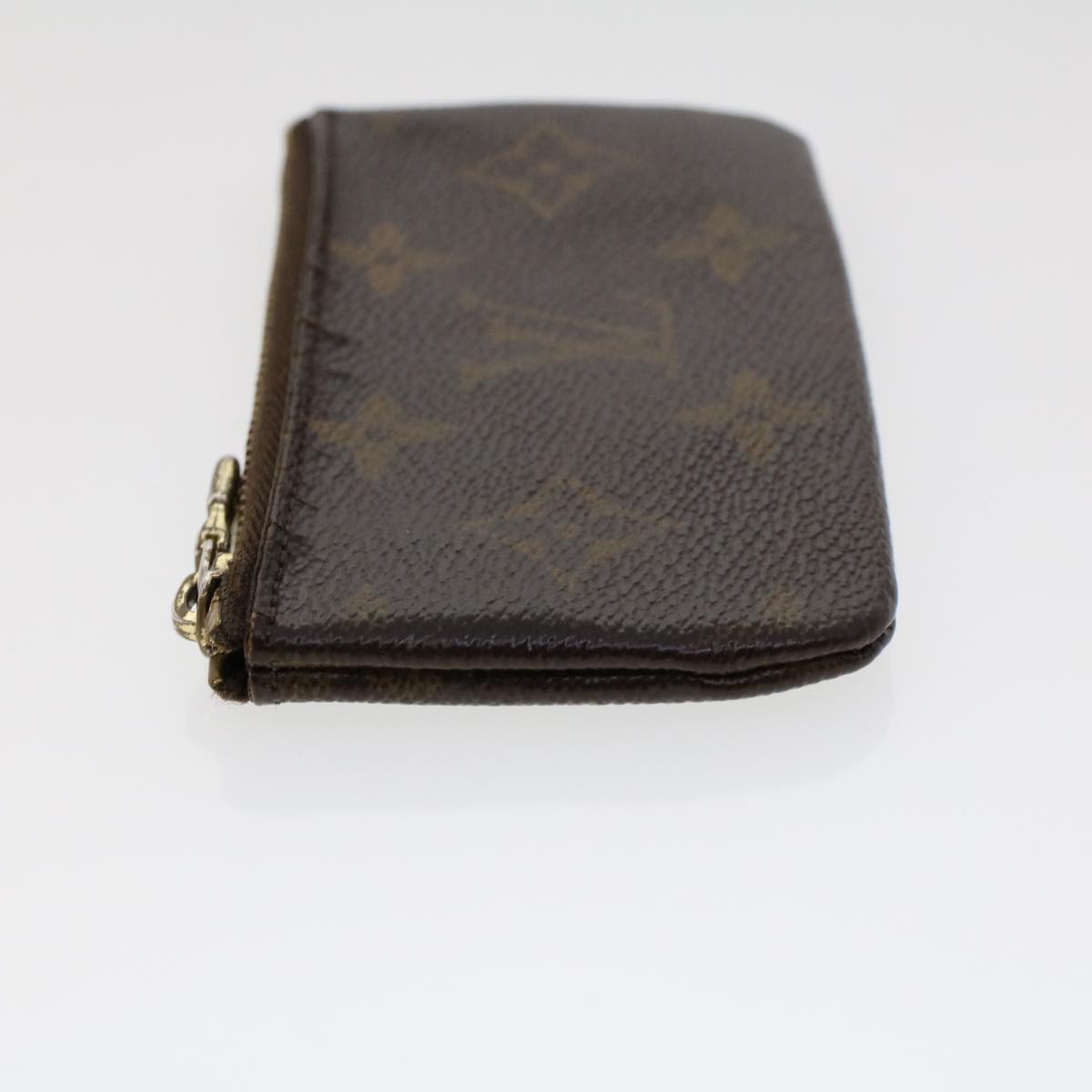 Louis Vuitton Monogram Pochette Cles Coin Purse M62650 LV Auth 46327