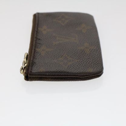Louis Vuitton Monogram Pochette Cles Coin Purse M62650 LV Auth 46327