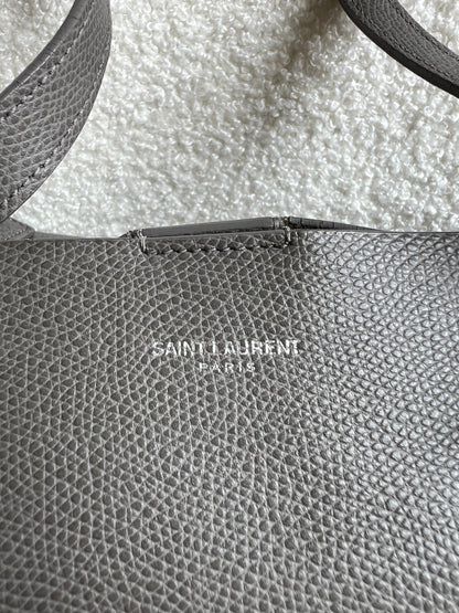 Yves Saint Laurent (YSL) Grey Shopping Tote