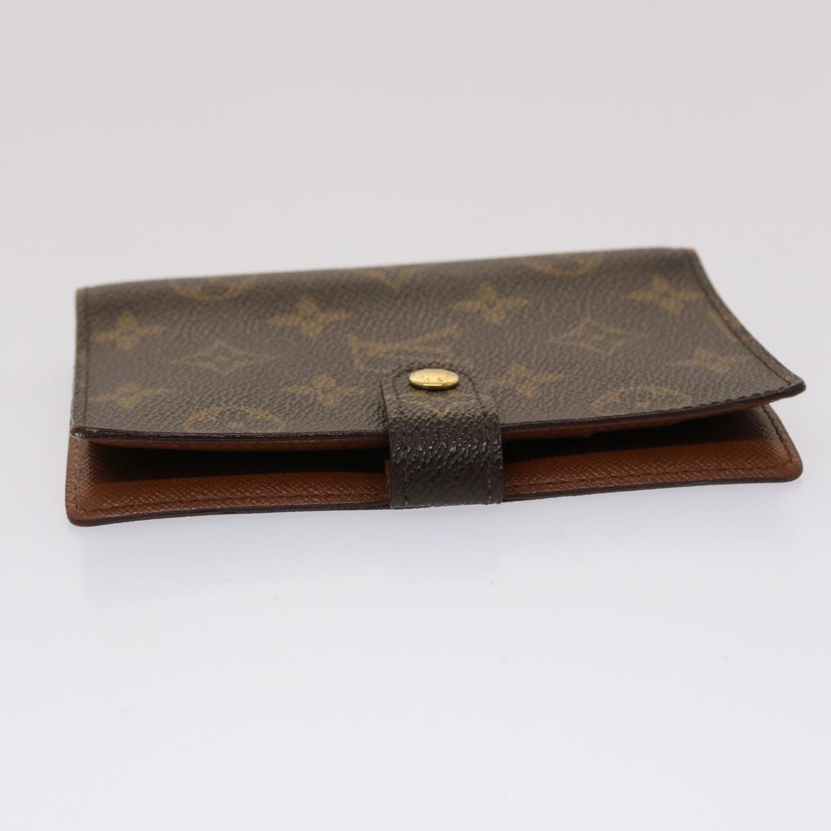 LOUIS VUITTON Monogram Agenda PM Day Planner Cover R20005 LV Auth 46411