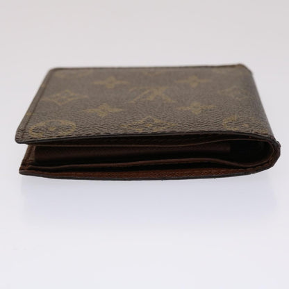 LOUIS VUITTON Monogram Portefeuille Marco Bifold Wallet M61675 LV Auth 46562