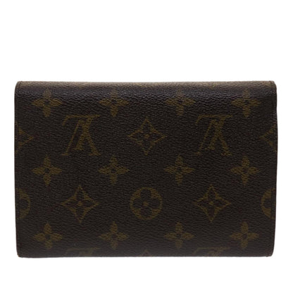 Louis Vuitton Monogram Porte Tresor Etui Papie Wallet M61202 LV Auth 46800
