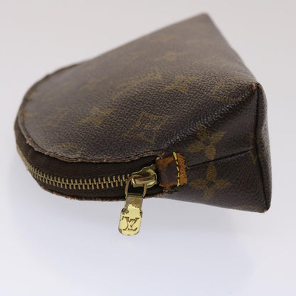 Louis Vuitton Monogram Pochette Cosmetic PM Cosmetic Pouch M47515 LV Auth 46906