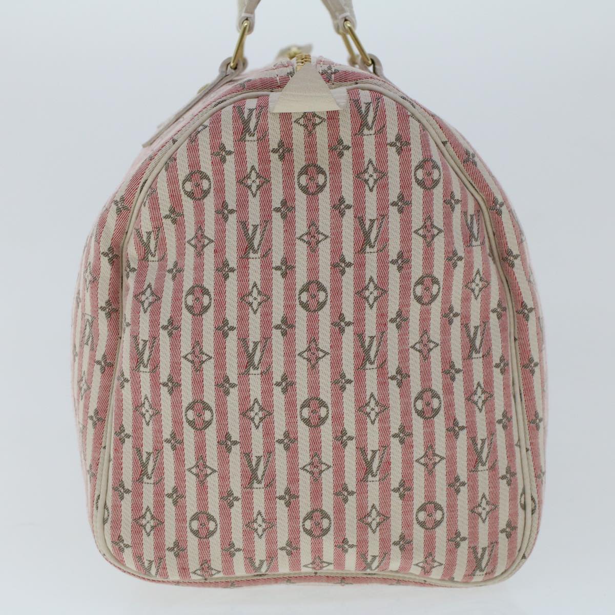 LOUIS VUITTON Monogram Mini Lin Croisette Speedy 30 Hand Bag M95501 Auth 46940