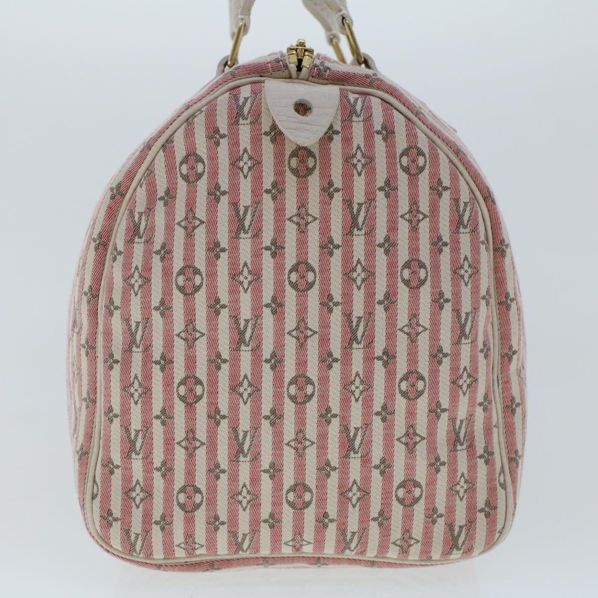 LOUIS VUITTON Monogram Mini Lin Croisette Speedy 30 Hand Bag M95501 Auth 46940