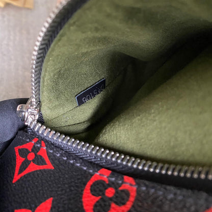Louis-Vuitton Monogram Infrarouge Pochette Metis