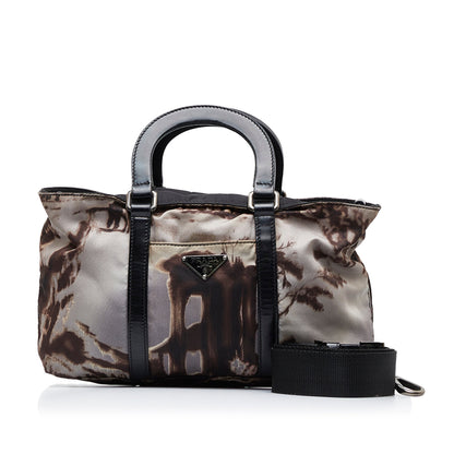 Prada Tessuto Stampato Satchel