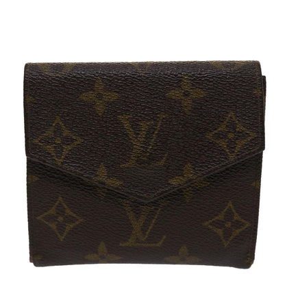 Louis Vuitton Monogram Wallet LV Auth 47196