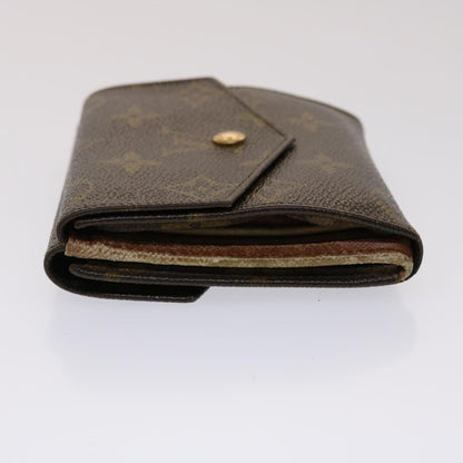 Louis Vuitton Monogram Wallet LV Auth 47196
