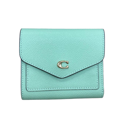 Wallet Designer By Coach In Green, Size:Small