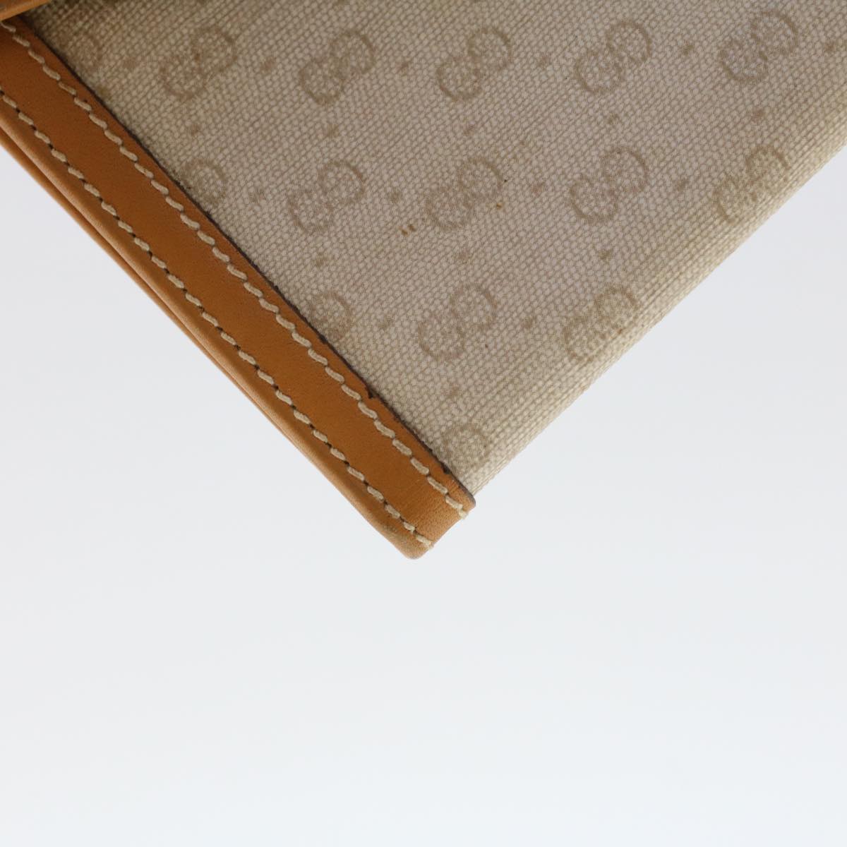 GUCCI Micro GG Canvas Long Wallet Beige 035.03.0285  47667