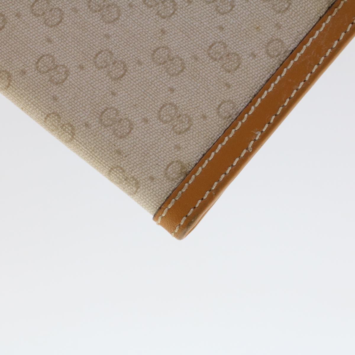 GUCCI Micro GG Canvas Long Wallet Beige 035.03.0285  47667