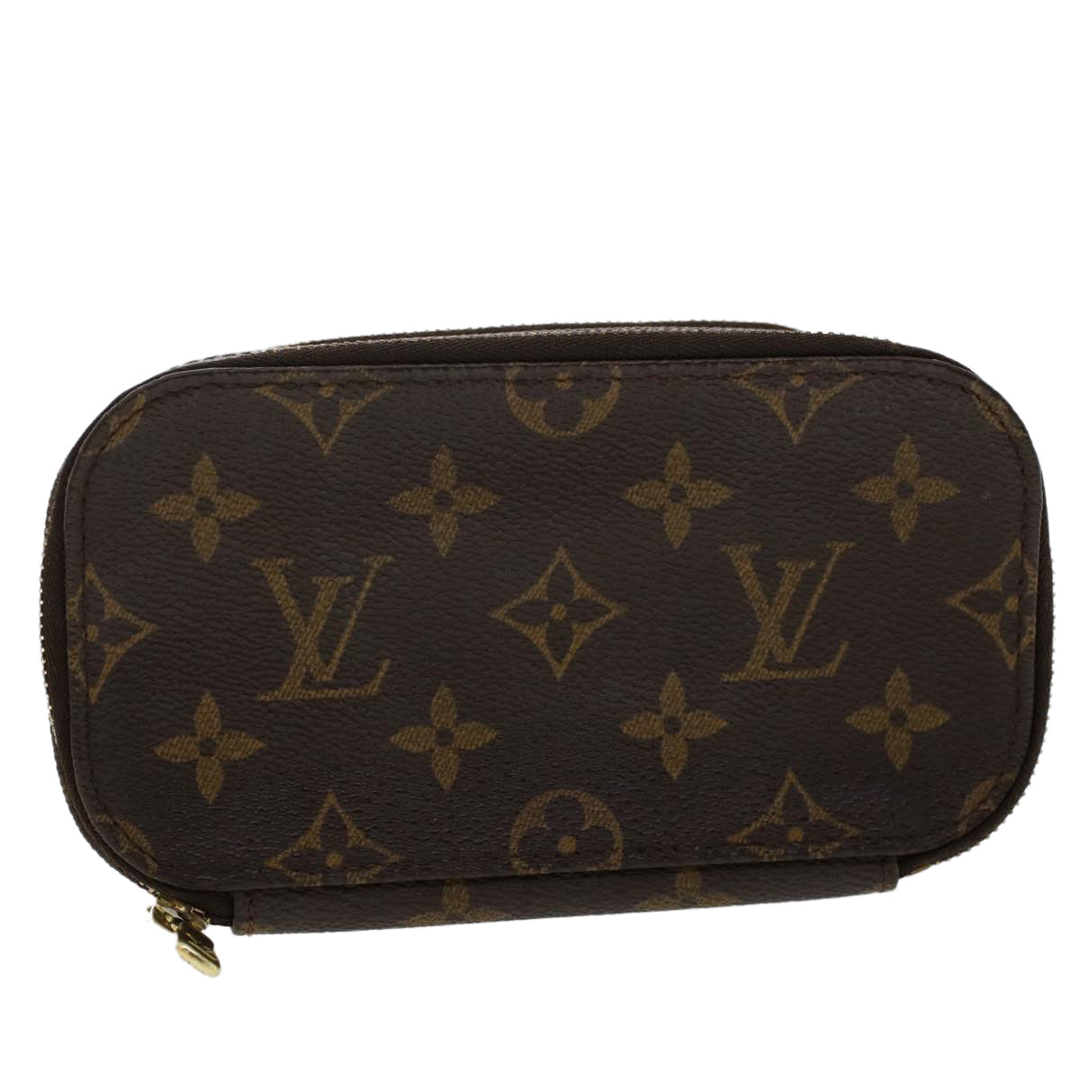 LOUIS VUITTON Monogram Trousse Brush PM Cosmetic Pouch M47510 LV  47866